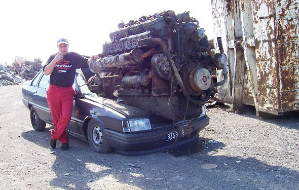 the engine